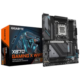 Tarjeta Madre Gigabyte X870 Gaming X Wifi7 Socket AM5/4XDDR5/HDMI/USB 3.2/Color Negro/ATX