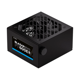 Fuente de Poder 600W ATX Blazar EVO FT600E Acteck ES-05003E 20+4 PIN ATX, 120MM, Negro