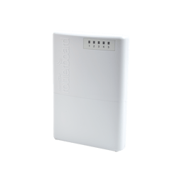 Routerboard Mikrotik RB750P-PBR2, 5 puertos fast ethernet con POE pasivo, para exterior