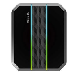 Disipador Alseyes M90-B Para CPU / Intel Y AMD / 1x92MM / 800-2400RPM / ARGB / Negro / AS.01.01.0053