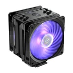 Disipador CPU Cooler Master Hyper 212 RGB 120MM/ 650-2000RPM/ Negro, RR-212S-20PC-R2