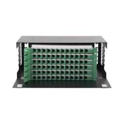Distribuidor de Fibra Optica Linkedpro Con Bandejas Deslizables/Vacio/19IN/72 Adaptadores LC Duplex/LC Simplex/72 Adaptadores SC Simplex/4U/LP-ODF-8072
