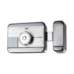 Cerradura Electrica Motorizada ACCESSPRO con Lector de Tarjetas de Proximidad Tipo EM de 125KHZ, ACCESSRIMMOTOR