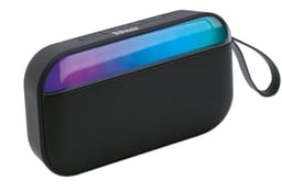 Bocina Portatil Brobotix 6000090/Bluetooth/Con Subwoofer/USB-A/RGB/3W/Negro
