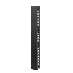 Organizador de Cable Vertical Linkedpro 24 Unidades Rack Sencillo, Compatible Con Racks Serie EIRL y EIQR, LPVM24U