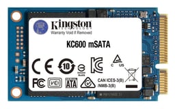 Unidad de Estado Solido 256GB Kingston KC600 MSATA III, 2.5", SKC600MS/256G