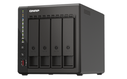 Nas de 4 Bahias QNAP TS-453E-8G-US Intel Celeron J6412 2.00GHZ, SATA III, Negro