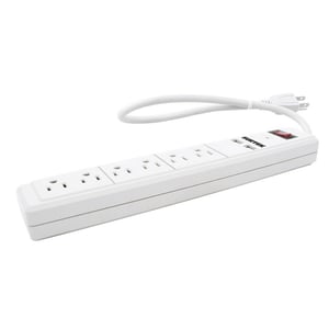 Multicontacto Surtek 136204/50 cm/6 Contactos/2 USB/13 A/127 V/60 Hz