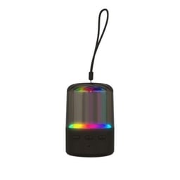 Mini Bocina Portátil Inalámbrica Nextep Happy Message NE-400H/Bluetooth/USB-C/Negro/2 W/RGB