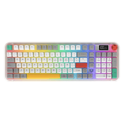 Teclado Inalámbrico Gamer Balam Rush Warstrike Frost KG500FI RGB Español BR-945783