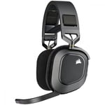 Diadema Audifono Con Microfono Corsair HS80 RGB Wireless Carbon, CA-9011235-NA