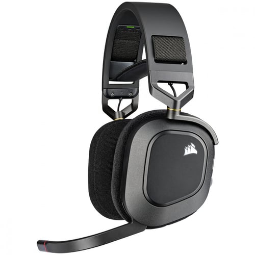 Diadema Audifono Con Microfono Corsair HS80 RGB Wireless Carbon, CA-9011235-NA