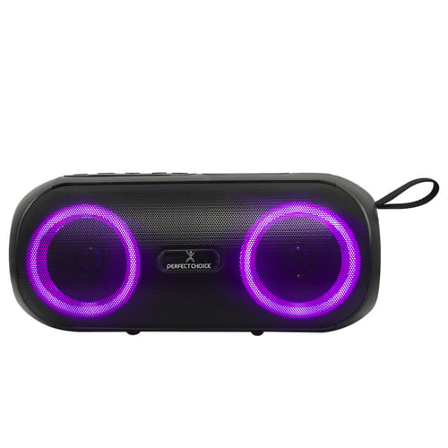 Bocina Portatil Inalambrica Perfect Choice Splash PC-113096 Color Negro