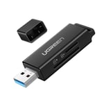 Lector De Tarjetas SD Portátil Ugreen 40752, USB 3.0 De Doble Ranura