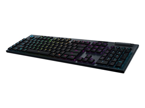 Teclado Mecanico Inalambrico Logitech G915 RGB GL Tactile Bluetooth/ Lightspeed/ Negro, 920-008902