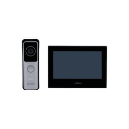 Kit De Videoportero Dahua DHI-KTW02 2MP / IP Wifi / Monitor De 7" / Soporta PoE / Frente De Calle Con Cámara / Ranura MicroSD / Apertura De Puerta / Soporta Hasta 3000 Tarjetas / IP65