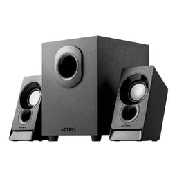 Bocina 2.1 Acteck AC-935241 C/ Subwoofer Elant Act AS470 / 6W RMS / 3.5mm / Negro
