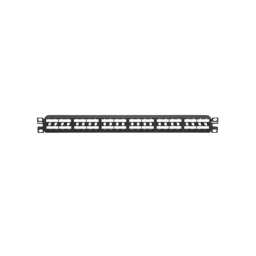 Panel de Parcheo Modular Mini-Com (Sin Conectores) Panduit CPP48HDWBLY Plano, sin Blindaje, Alta Densidad, de 48 Puertos, 1UR