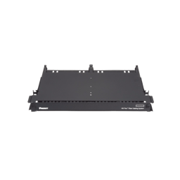 Panel de Distribucion de Fibra Optica con Bandeja Deslizante Panduit FLEX1U06/Acepta 12 Cassettes HD FLEX en 6 Espacios/Hasta 144 Fibras/1UR/Color Negro