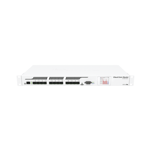 Cloud Core Router CCR1016-12S-1S+/12 puertos SFP/1SFP+10G/ con fuente redundante