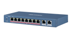 Switch POE+ Hikvision DS-3E0310HP-E,8 puertos 10/100 +2 puertos 10/100/1000, 5.6 GBIT/S