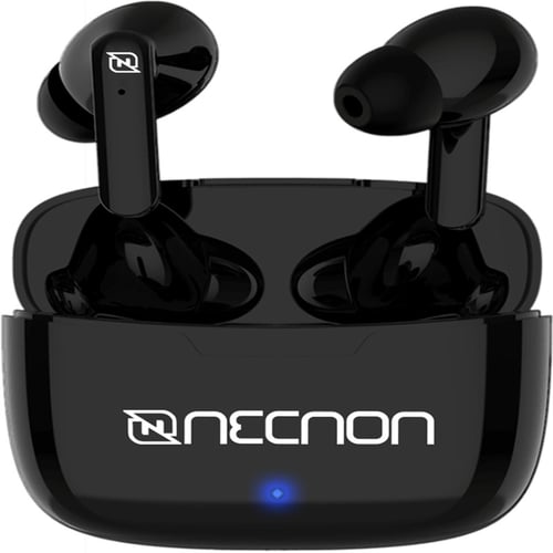 Audifono Inalambrico Necnon In-Ear NBAB030100 Bluetooth/ Indicador LED/ 30MAH/ Color Negro