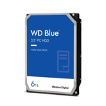 Disco Duro Interno 6TB, 3.5" WD Blue WD60EZAX SATA3/256MB/5400PRM