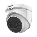 Camara Domo TURBOHD Epcom E8-TURBO-G2/ A 2MP/ Gran Angular 106°/ Lente 2.8MM/ 30 MTS IR Exir/ IP66/ 4 Tecnologias/ DWDR