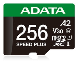 Memoria MicroSDXC 256GB XPG UD256GUI3V30A2SP-RA1 / UHS-I Clase 10 / Con Adaptador