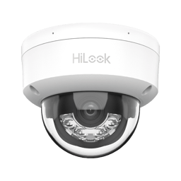 Camara Domo IP Hilook IPC-D140HA-LUC 4MPX/Lente 2.8MM/Interior/IR 20M/20M Luz Blanca/Microfono Integrado/Acusense Lite/POE/DWDR/H.265+/ONVIF