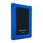 Disco Duro Externo USB 3.0 1TB Quaroni QDD01-1T 2.5" Contragolpes y Polvo Negro/ Azul