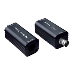 Kit extensor IP por cable coaxial hasta 200m, TT-IP-CX