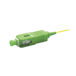 Pigtail de Fibra Optica Monomodo SC/APC, Simplex de 2 Metros, LP-FO-SCA-02