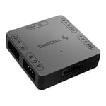 Convertidor RGB Deepcool 5V a 12V Gamer Storm DP-FRGB-CHUB5-12V