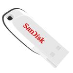 Memoria USB 16GB Sandisk Cruzer SDCZ50C-016G-B35W, blanca
