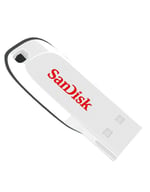 Memoria USB 16GB Sandisk Cruzer SDCZ50C-016G-B35W, blanca
