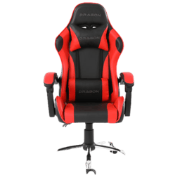 Silla Gamer Nextep Falkor Negro-Rojo, Reclinable 135°, Hasta 125KG, NE-461R