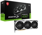 Tarjeta de Video MSI Nvidia Geforce RTX 4060 TI Ventus 3X 8G OC / 8GB/ GDDR6/ 128BIT/ 2565MHZ/ HDMI/ PCI Express 4.0