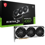 Tarjeta de Video MSI Nvidia Geforce RTX 4060 TI Ventus 3X 8G OC / 8GB/ GDDR6/ 128BIT/ 2565MHZ/ HDMI/ PCI Express 4.0