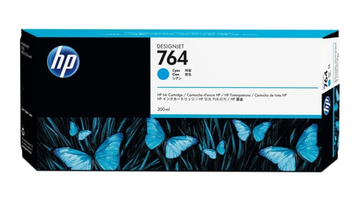 Cartucho de tinta HP 764 cyan 300ml