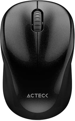 Mouse Inalambrico ACTECK OPTIMIZE TRIP MI480/1600DPI/2 Botones/USB-A/CLICK Silencioso/Color Negro/AC-934169