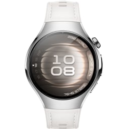 Reloj Smart Watch Huawei 55020EXE Watch 5 / 42MM / AMOLED / 466x466 / Acero / Blanco