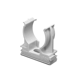 Soporte de Presion (Abrazadera) Gewiss GW-50-601 PVC Auto-Extinguible Abierto para Tuberia de 16MM