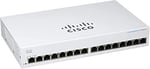 Switch Cisco Business CBS110 16 puertos 10/100/1000mbps no administrable 32gbit/s, CBS110-16T-NA