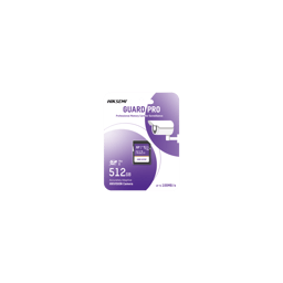 Memoria MicroSDXC 512GB Hiksemi HS-SD-P10/512G/Guardpro Especializada Para Videovigilancia