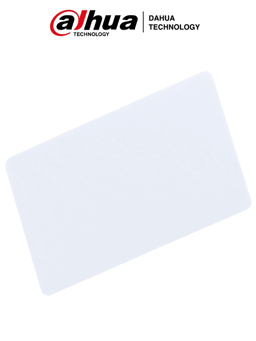 Tarjeta de Proximidad Mifare 13.56 MHZ Dahua IC-M1 IC Card/PVC/Letura de 2 a 8 CM/8.5 X 5.4CM/Color Blanco