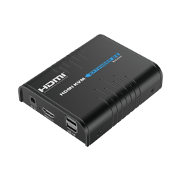 Receptor Compatible Para Kits TT373KVM4.0 Epcom Resolucion 1080P @ 60 HZ/ Soporta STP y UTP CAT5/ 5E/ 6/ Control IR/ Compatible Con Switch Gigabit Para Control KVM Multiple, TT373KVM4.0RX