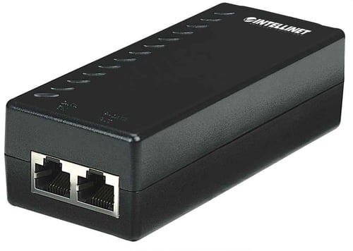 Inyector POE 10/100 Fast Ethernet, Intellinet 524179, 15.4W