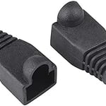 Bolsa con 20 Piezas de Capuchon de Plastico para Plug RJ45 Gigatech CAP-NE Color Negro