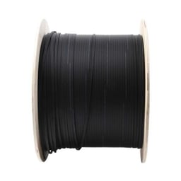 Carrete de 2 KM de Fibra Optica Drop Linkedpro, Interior/Exterior G.657A2 Monomodo de 2 Hilos (Bifibra), Dielectrica, Forro Negro, LPDROPA22C/2KM